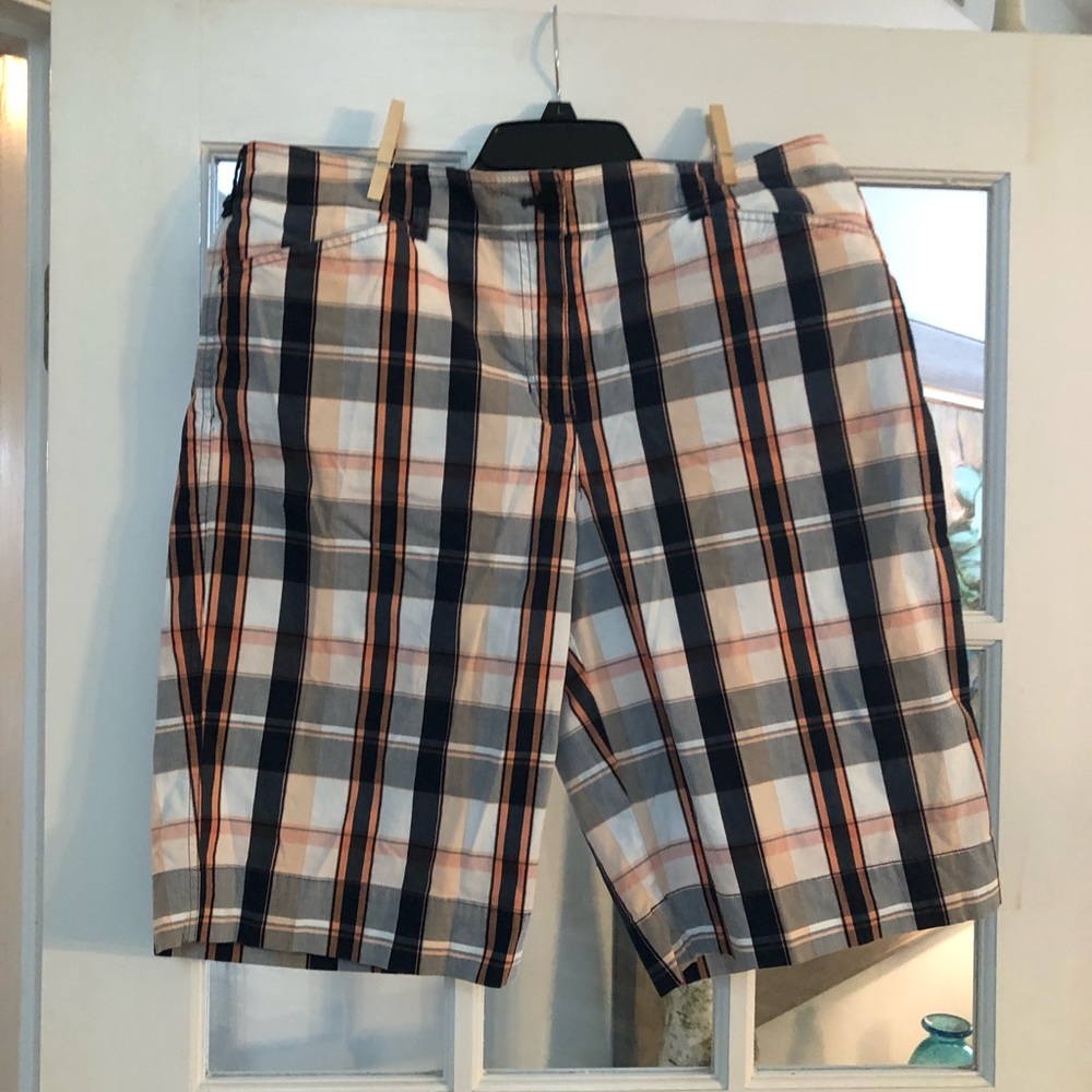Jones New York Signature Plaid shorts